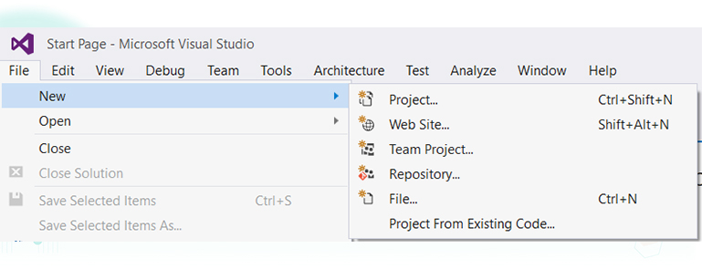 Creating the C# hello world program