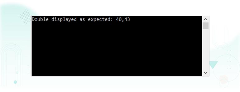 C# Floating Point Types - C# Double