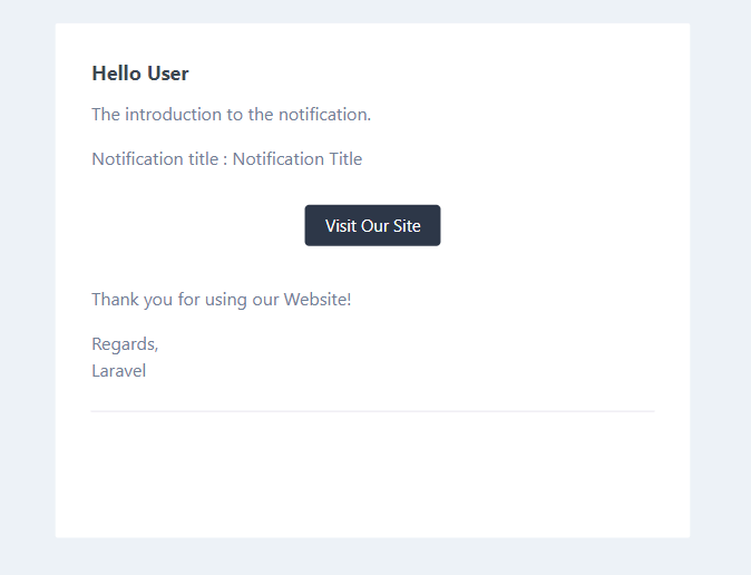 Laravel Send Email Notification to Multiple/Single Users