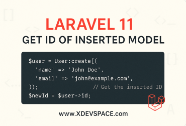 PHP Laravel 11 Get ID of Inserted Model